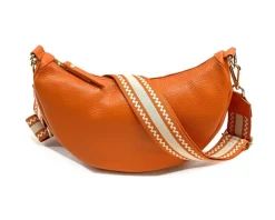 Carmen leather shoulder bag*Florence Fashion
