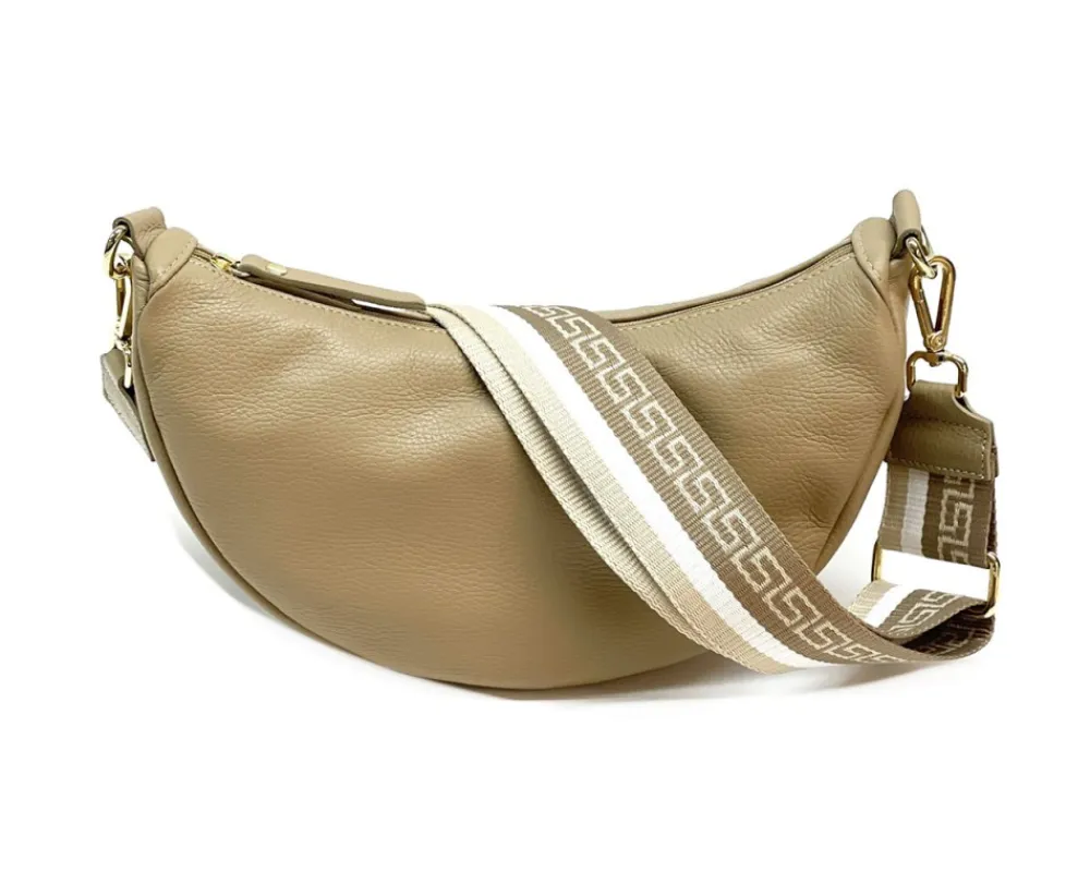 Carmen leather shoulder bag*Florence Fashion