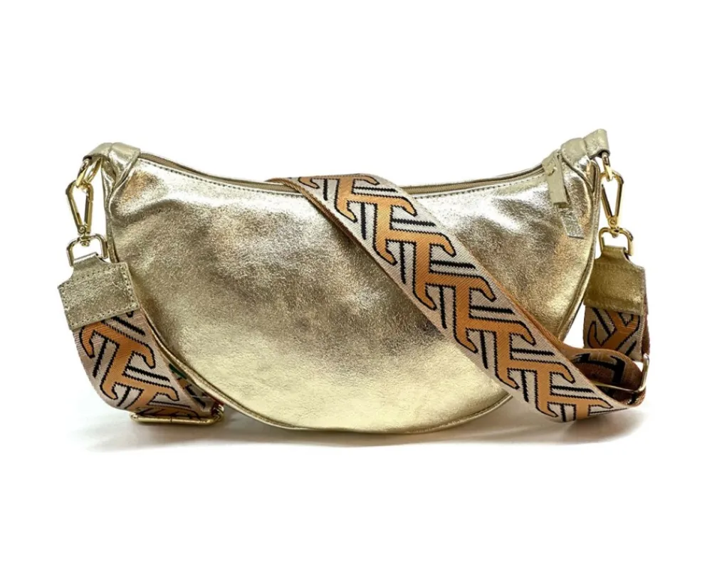 Carmen leather shoulder bag*Florence Fashion