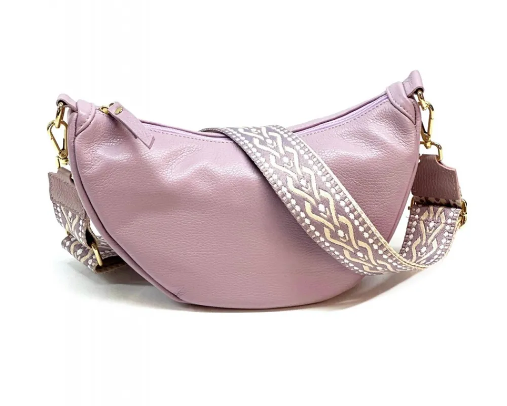 Carmen leather shoulder bag*Florence Fashion