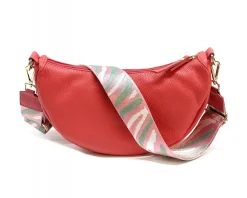 Carmen leather shoulder bag*Florence Fashion