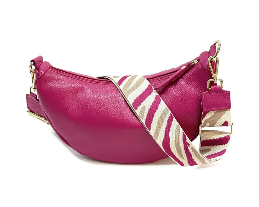 Carmen leather shoulder bag*Florence Fashion