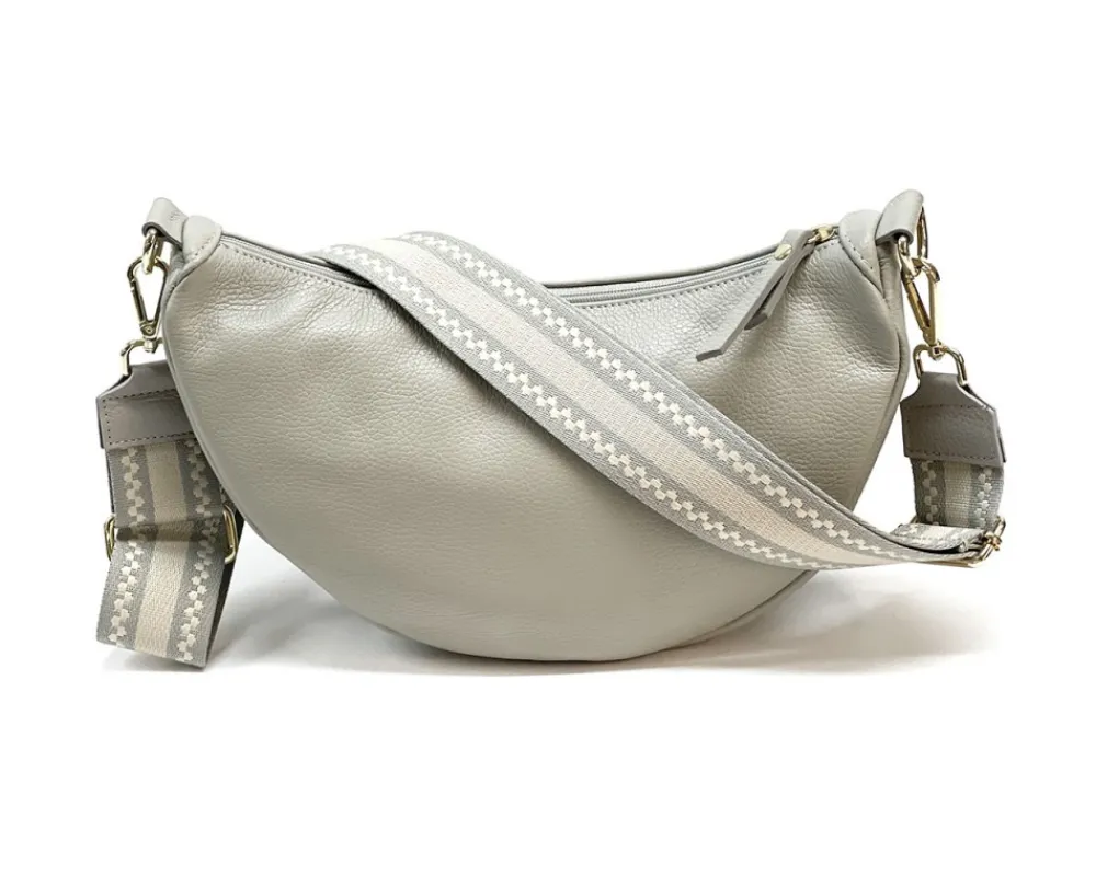 Carmen leather shoulder bag*Florence Fashion