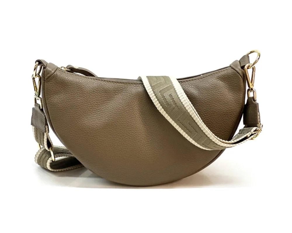 Carmen leather shoulder bag*Florence Fashion