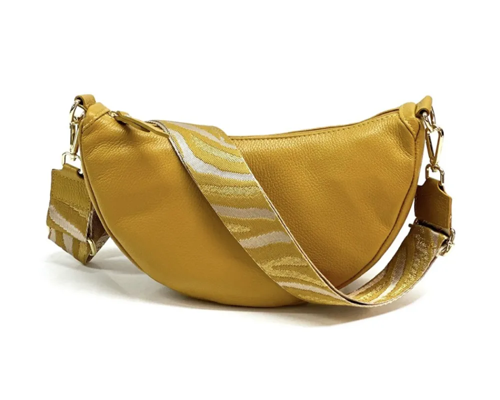 Carmen leather shoulder bag*Florence Fashion