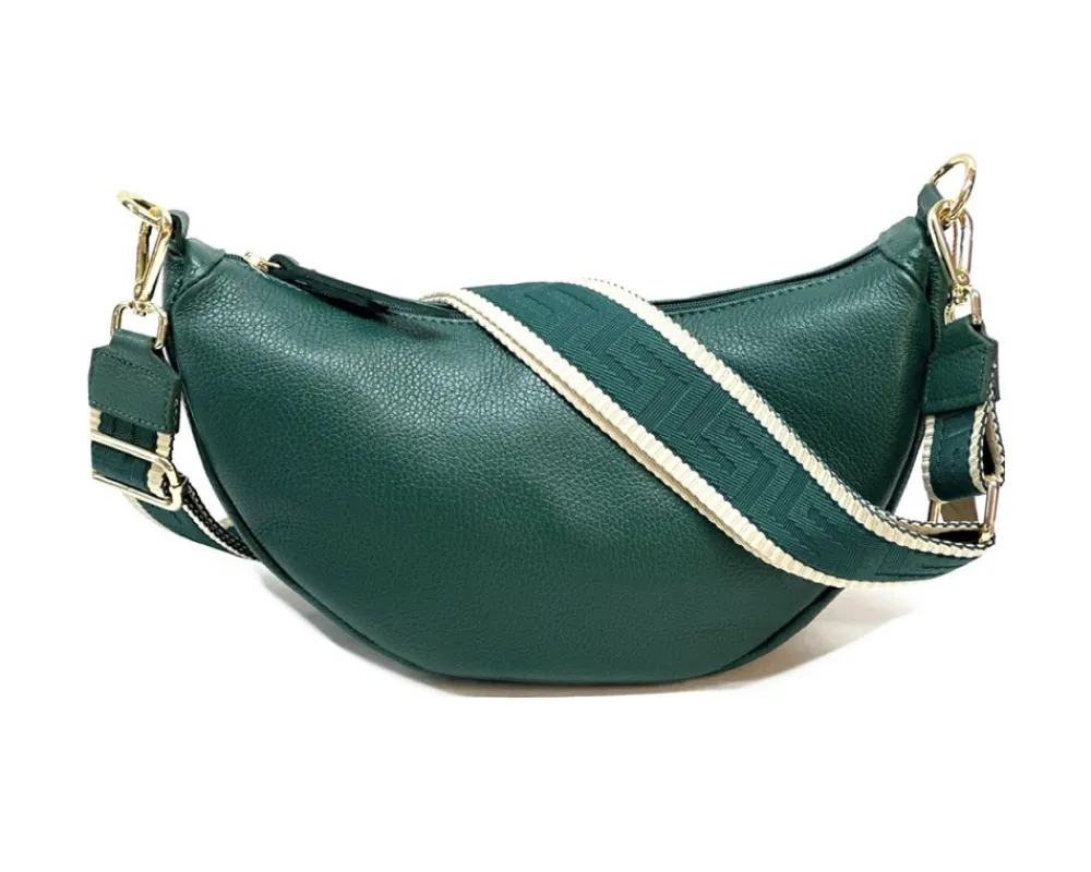 Carmen leather shoulder bag*Florence Fashion
