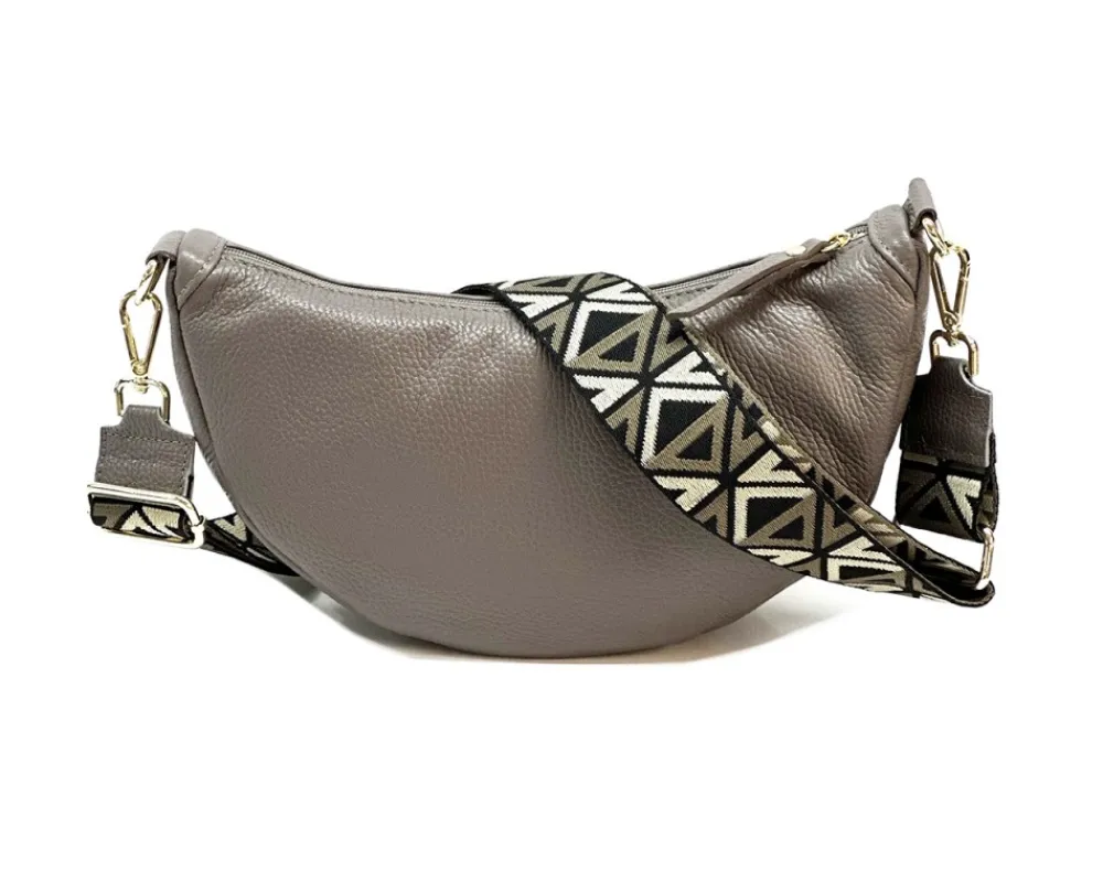 Carmen leather shoulder bag*Florence Fashion