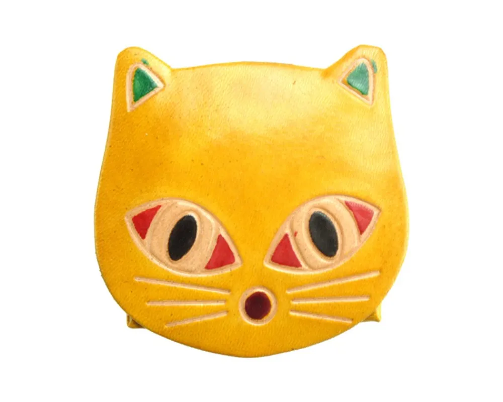 Cat Leather Coin Purse*Florence Sale