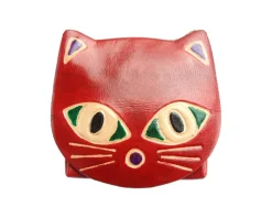 Cat Leather Coin Purse*Florence Sale