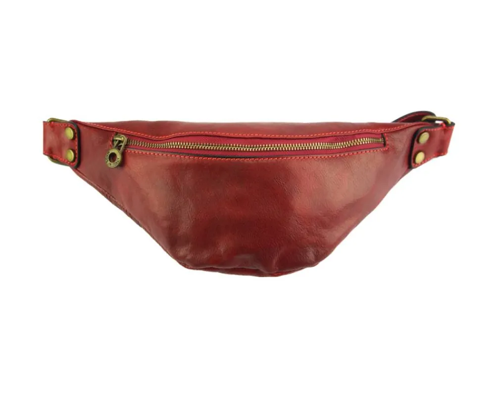 Christian Leather Waist bag*Florence Best