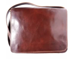 Christopher GM Messenger bag in cow leather*Florence Hot