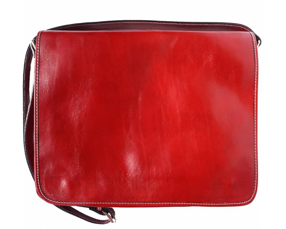 Christopher GM Messenger bag in cow leather*Florence Hot
