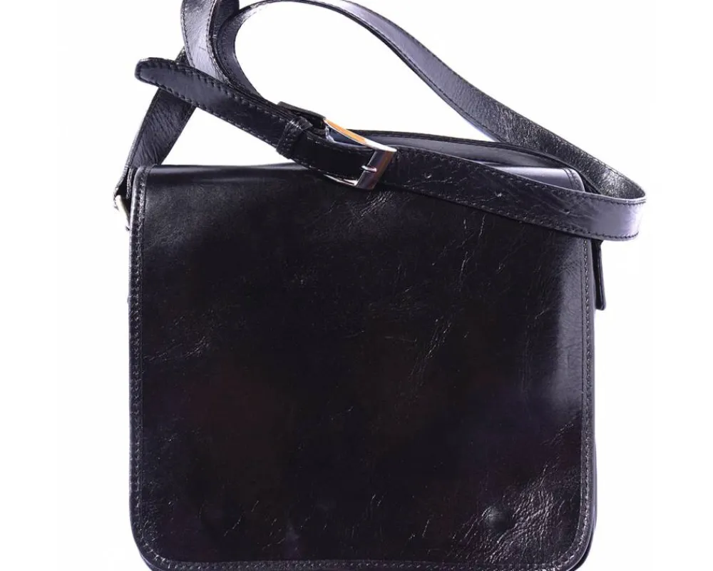 Christopher Messenger bag in cow leather*Florence Fashion