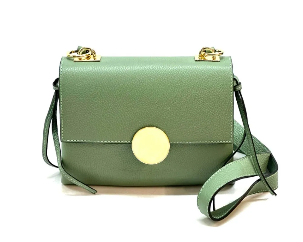 Cipressino leather Cross-body bag*Florence Best