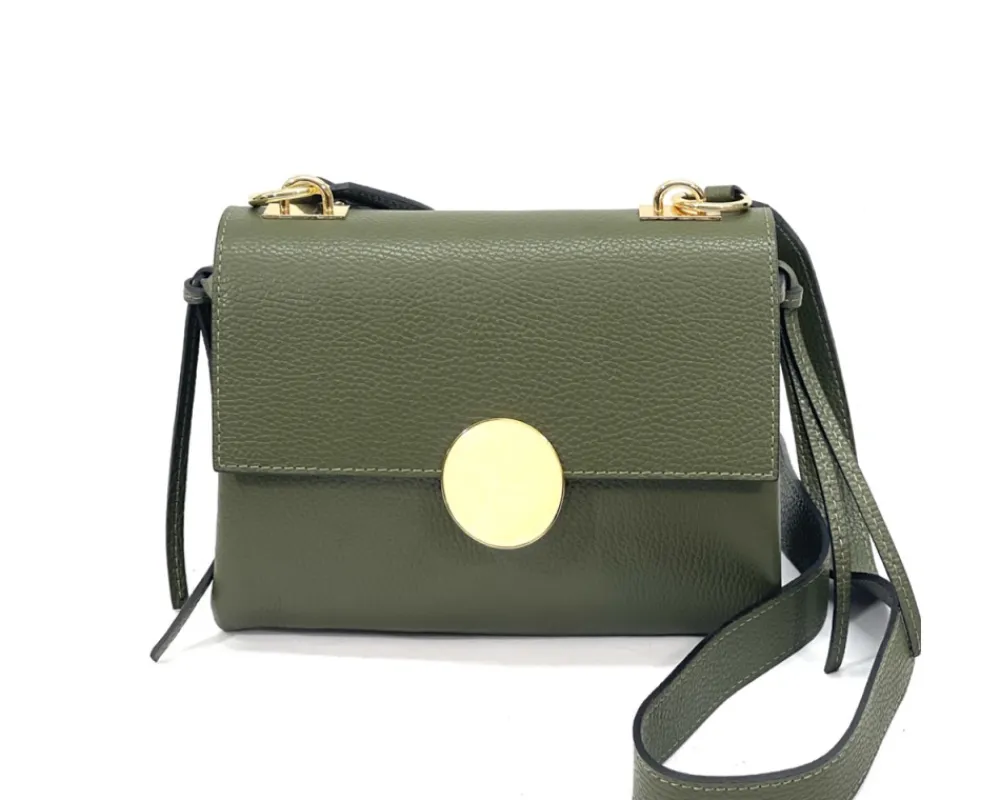 Cipressino leather Cross-body bag*Florence Best