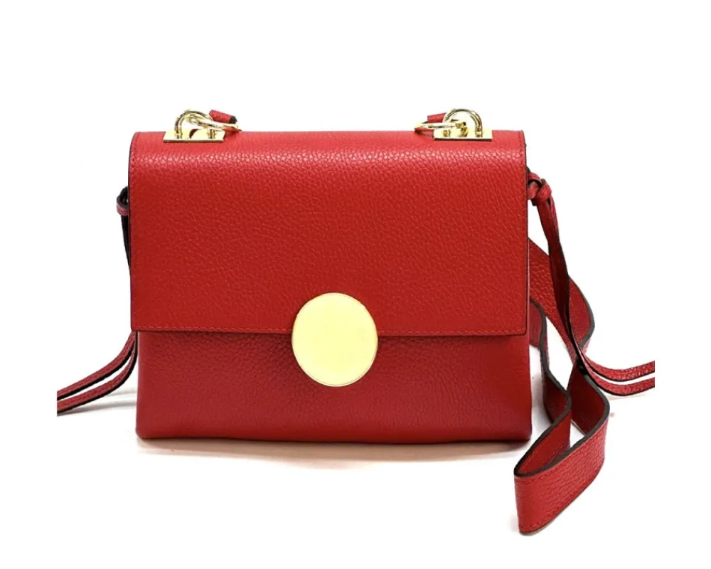 Cipressino leather Cross-body bag*Florence Best