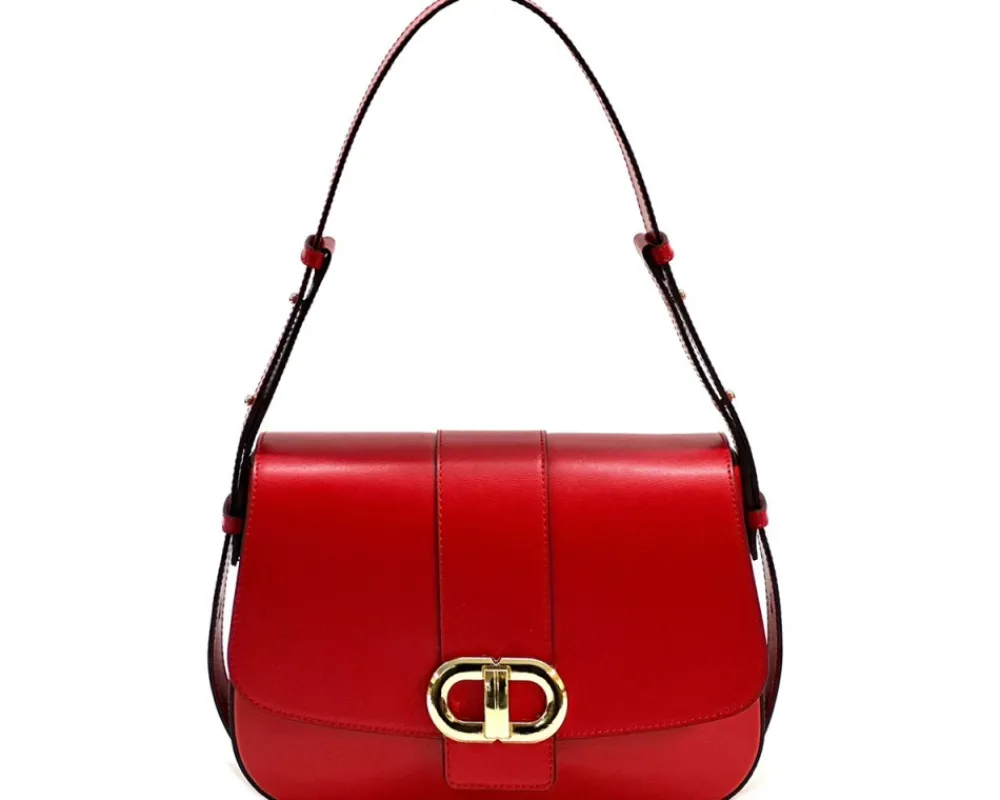 Claribel Leather Shoulder Bag*Florence Online