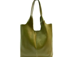 Claudia leather shoulder bag*Florence Discount