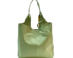 Claudia leather shoulder bag*Florence Discount