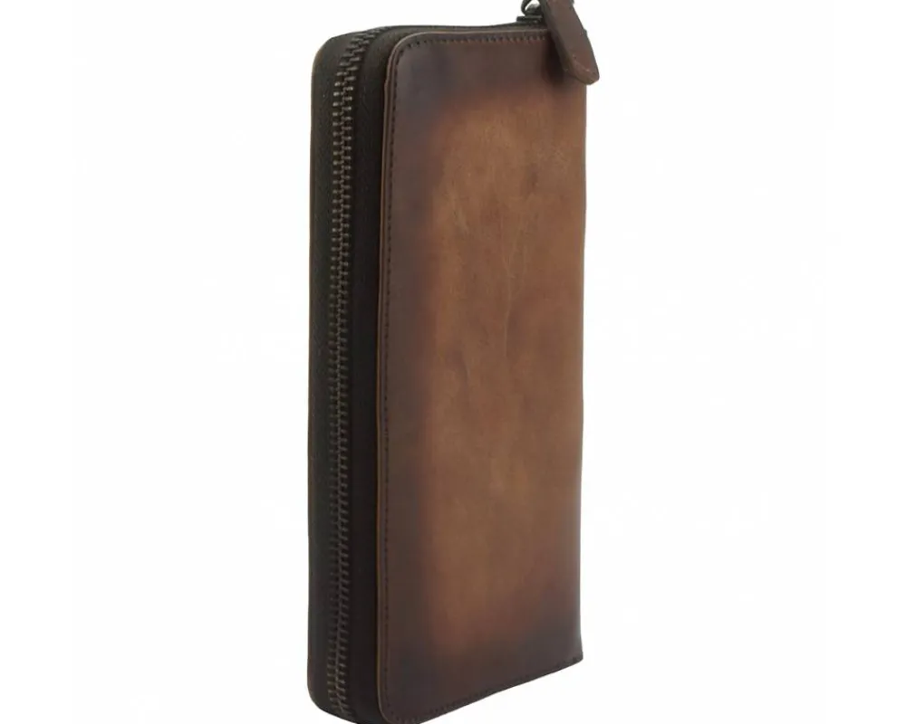 Clemenza Vintage leather wallet*Florence Hot