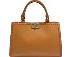 Clizia Leather Handbag*Florence New