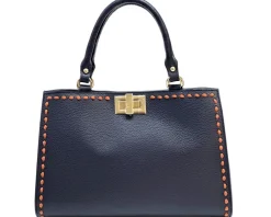 Clizia Leather Handbag*Florence New