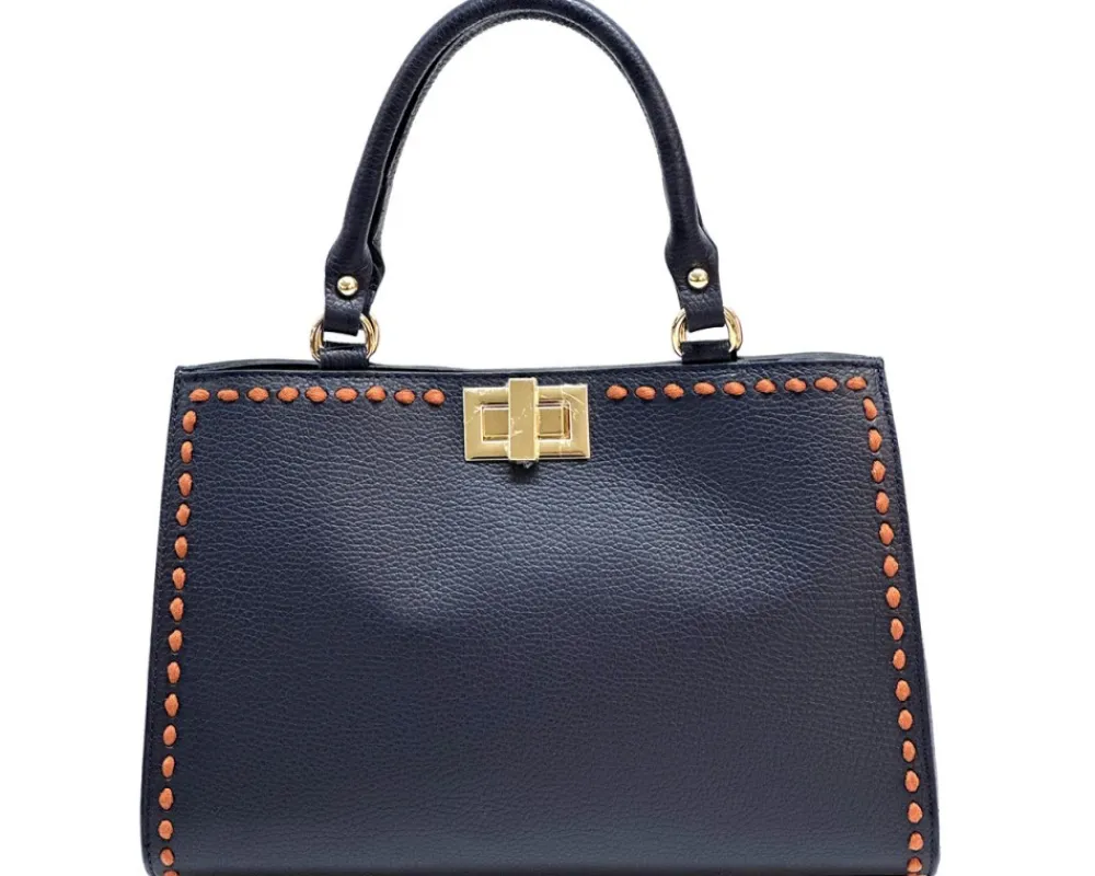 Clizia Leather Handbag*Florence New