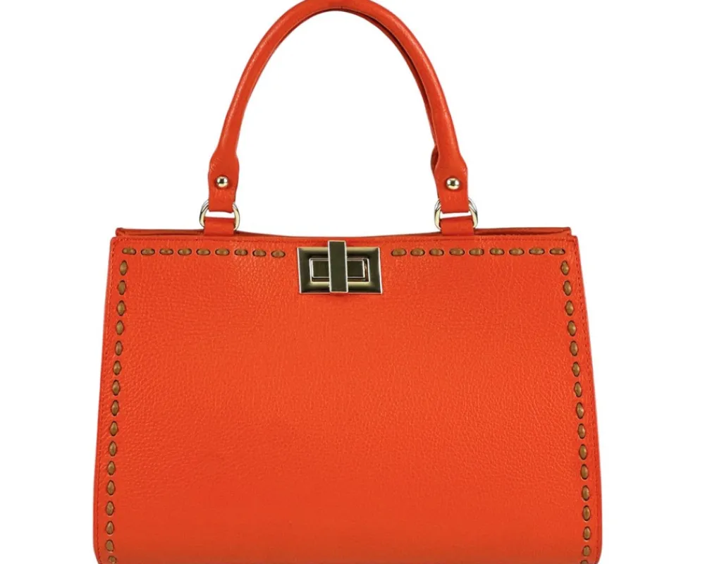 Clizia Leather Handbag*Florence New