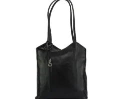 Cloe V leather shoulder bag*Florence Hot