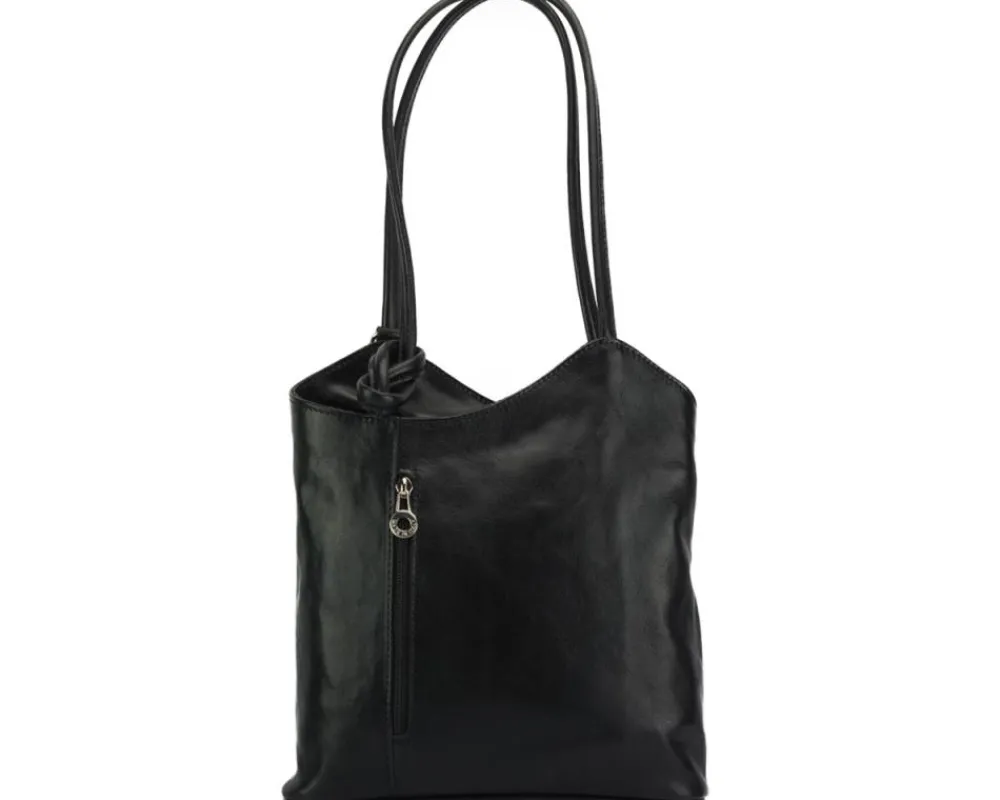 Cloe V leather shoulder bag*Florence Hot