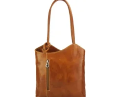 Cloe V leather shoulder bag*Florence Hot