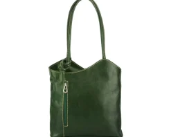 Cloe V leather shoulder bag*Florence Hot