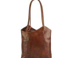 Cloe V leather shoulder bag*Florence Hot