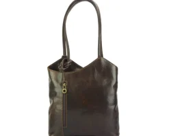 Cloe V leather shoulder bag*Florence Hot