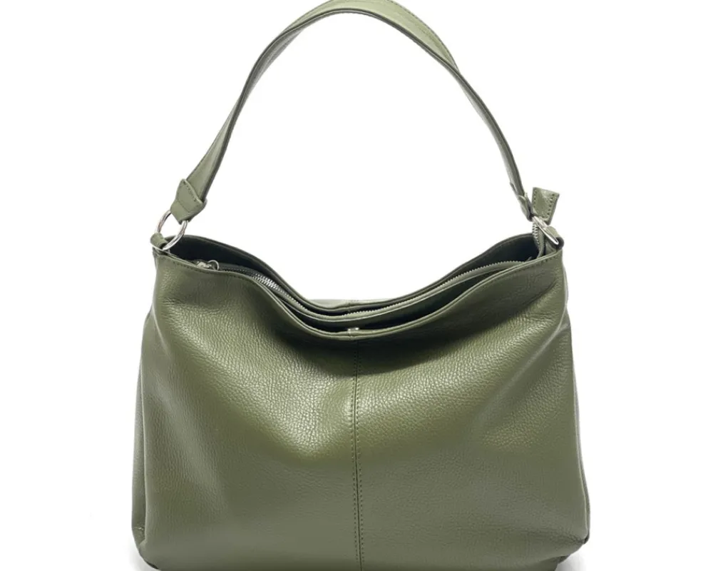Concetta leather Shoulder bag*Florence Outlet
