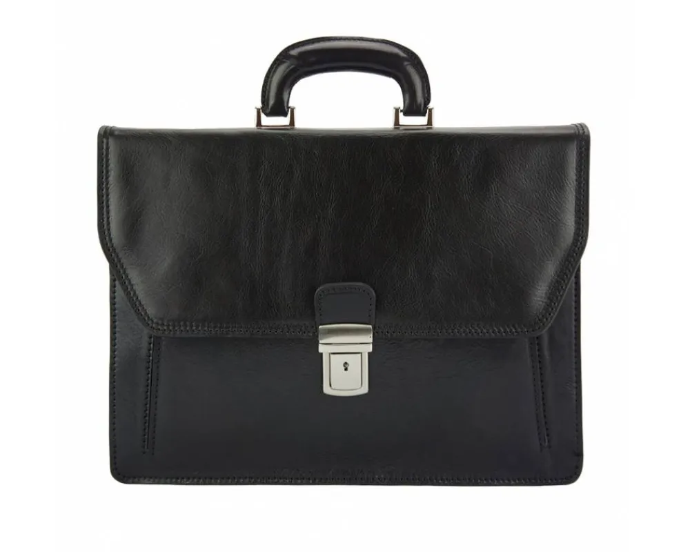 Corrado Leather Briefcase*Florence New