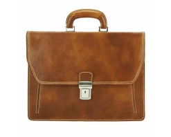 Corrado Leather Briefcase*Florence New
