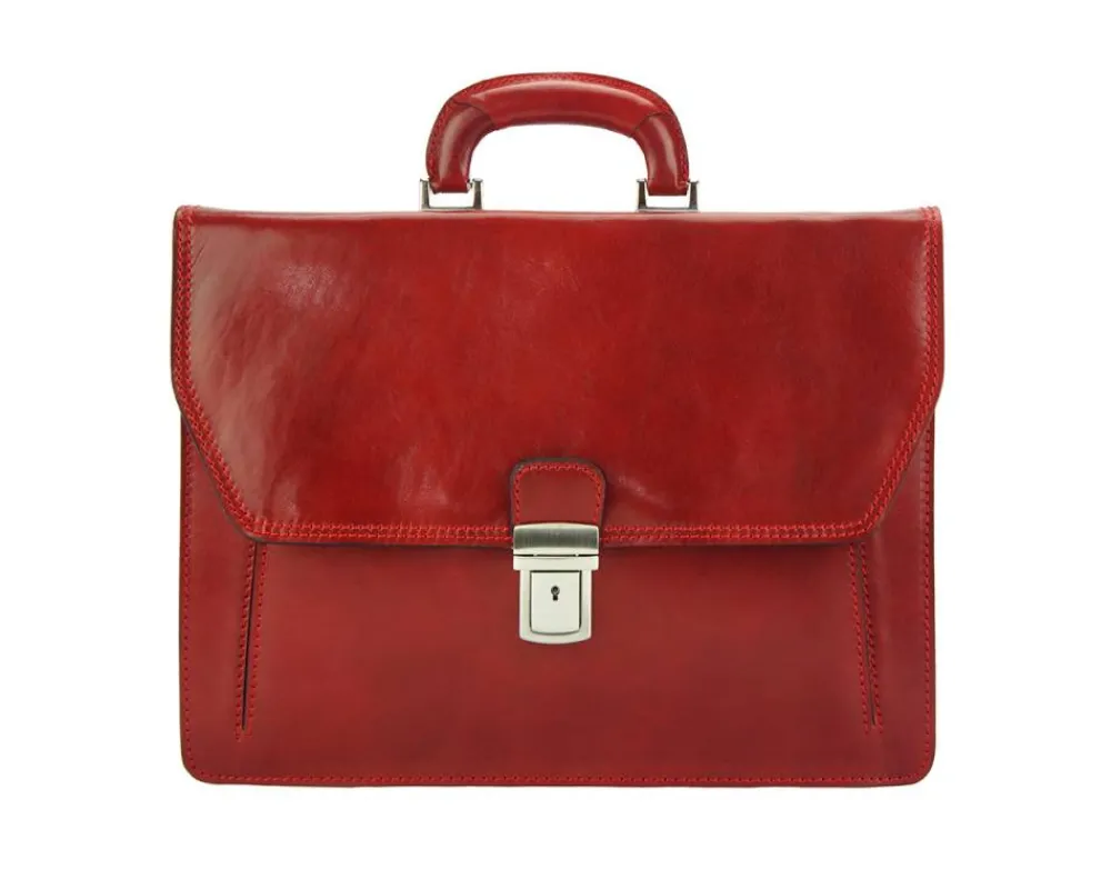 Corrado Leather Briefcase*Florence New