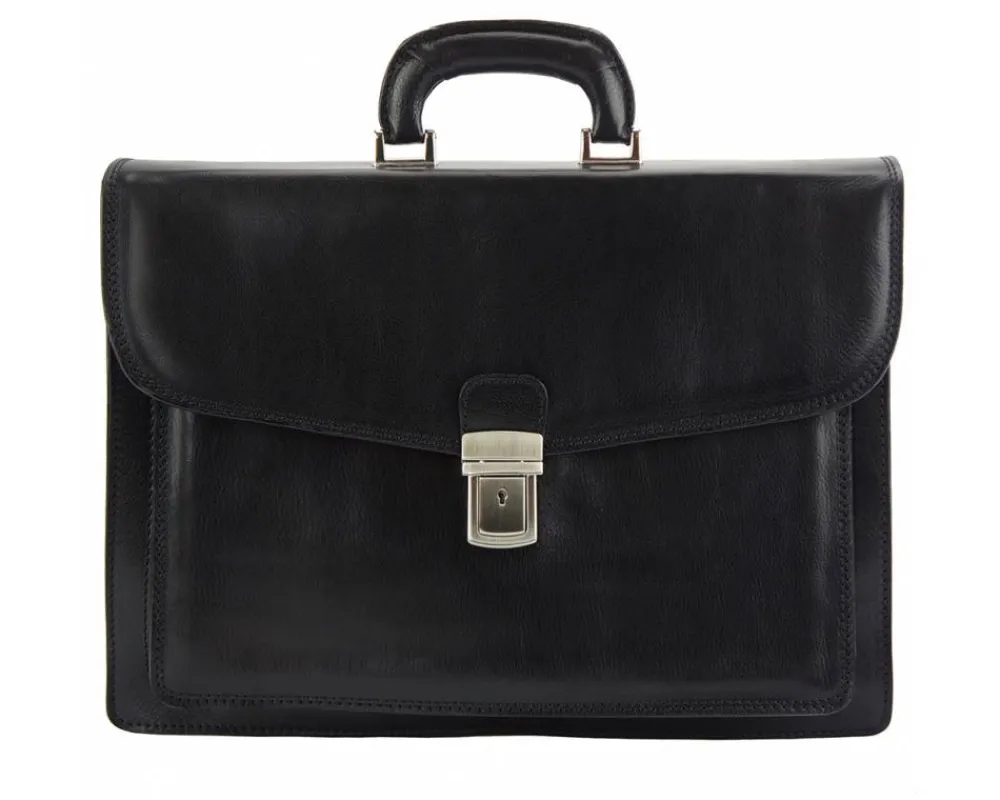 Dalmazio Leather Briefcase*Florence Clearance