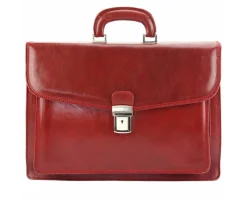 Dalmazio Leather Briefcase*Florence Clearance