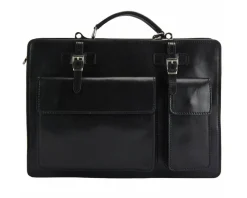 Daniele GM leather briecase*Florence Best