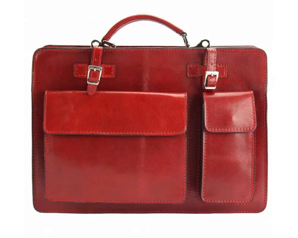 Daniele GM leather briecase*Florence Best