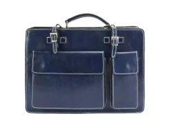 Daniele leather briecase*Florence Best