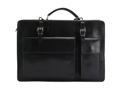 Daniele leather briecase*Florence Best