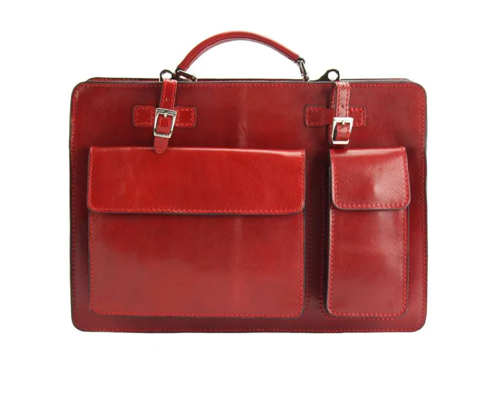 Daniele leather briecase*Florence Best
