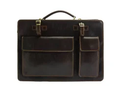 Daniele leather briecase*Florence Best
