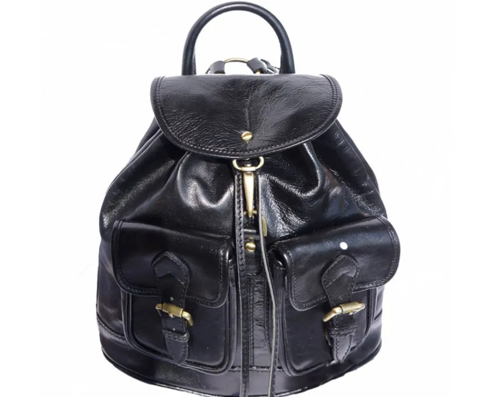 Davide leather backpack*Florence Clearance