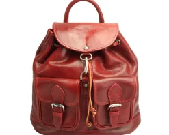 Davide leather backpack*Florence Clearance