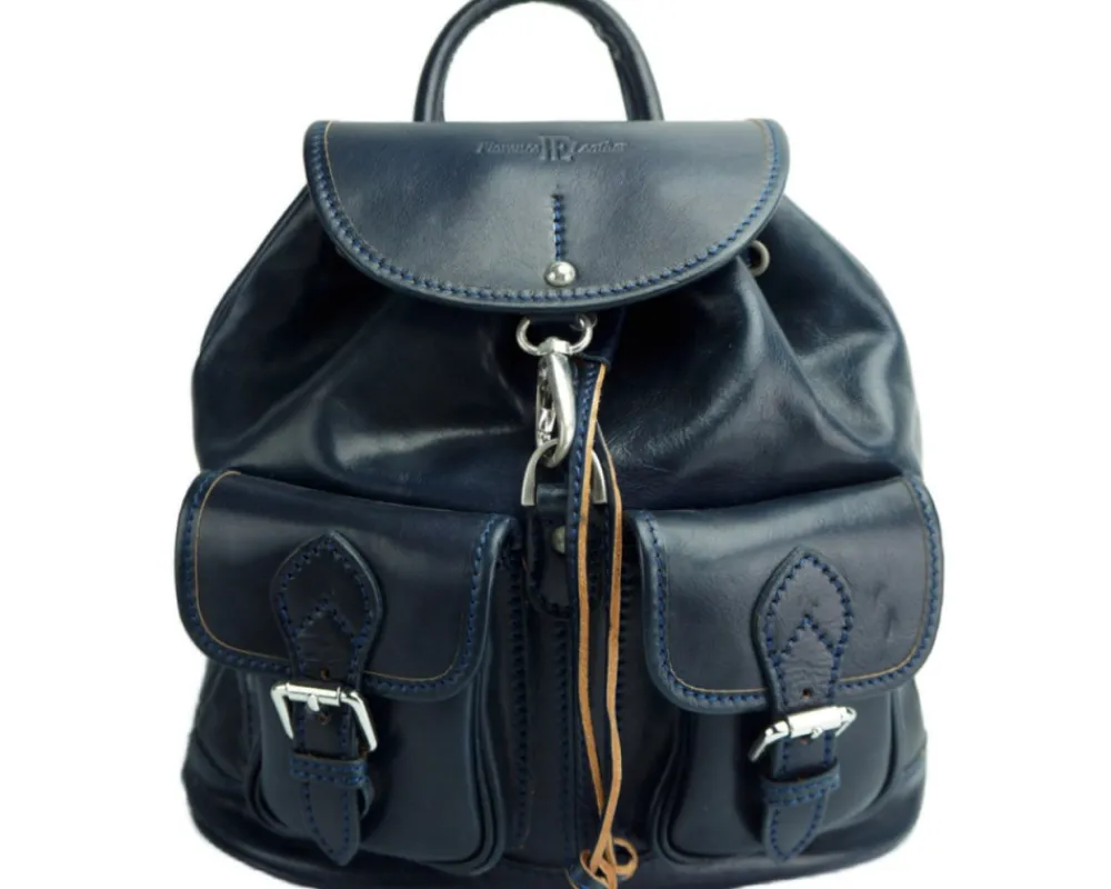 Davide leather backpack*Florence Clearance