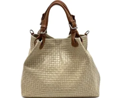 Debora IN Leather Shoulder Bag*Florence Discount